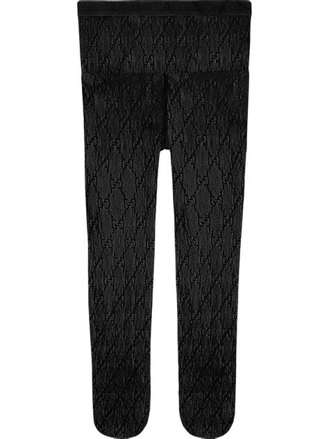 gucci interlocking g slides black|gucci interlocking g tights black.